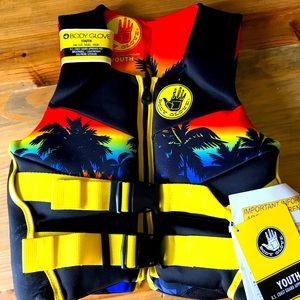Body Glove Youth Palm Trees Life Vest